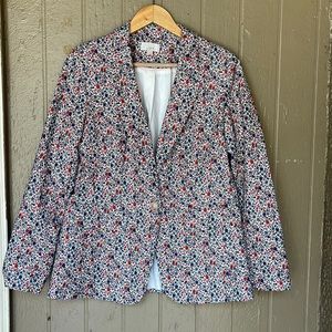 Loft floral blazer